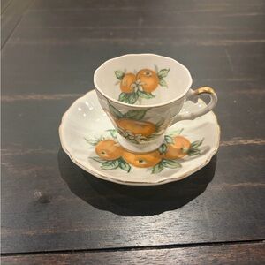 California Orange Blossom Demitasse Teacup